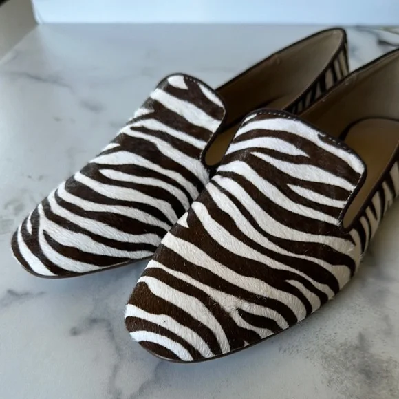 Ann Taylor Zebra calf hair Loafers - Picture 8 of 8